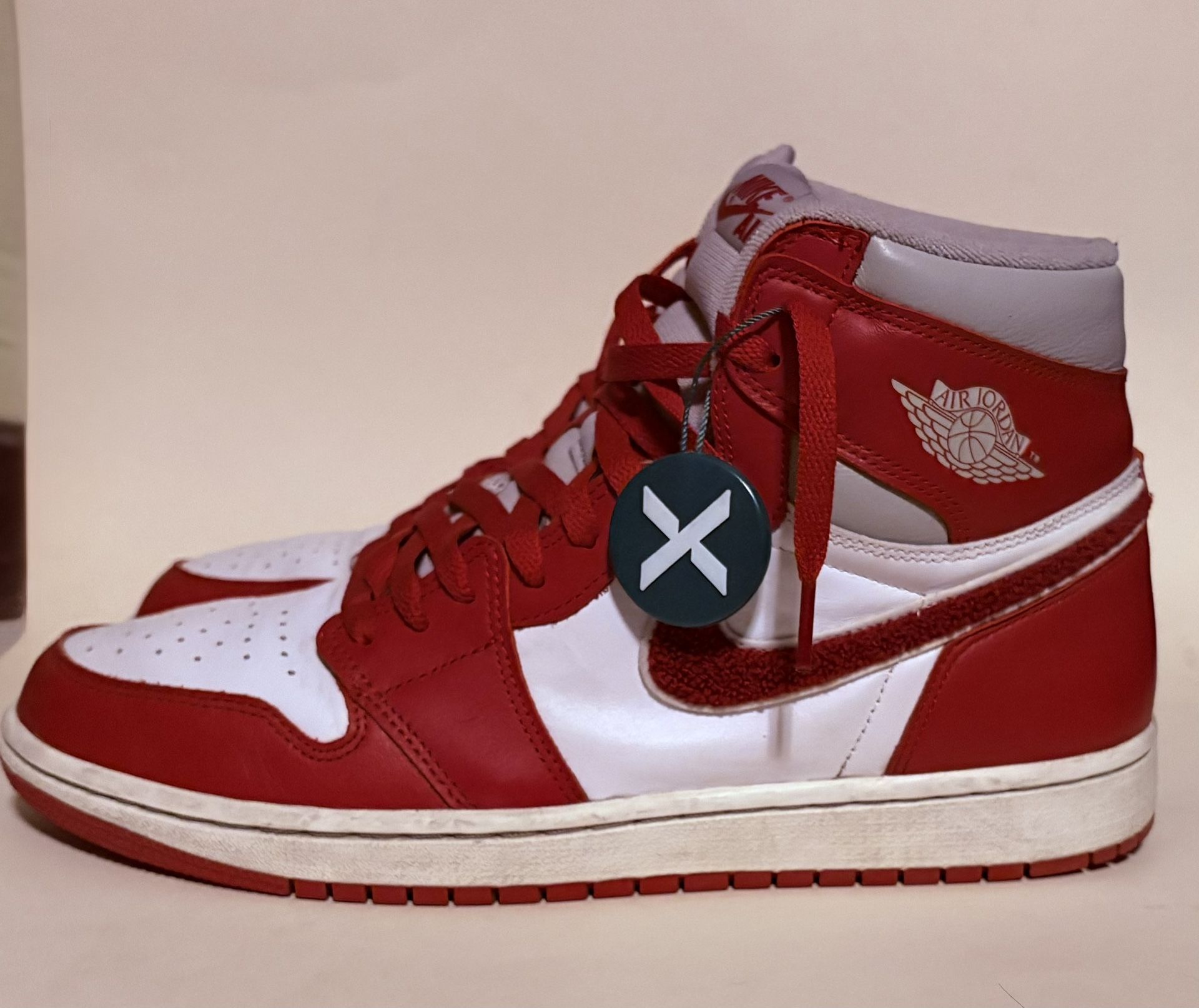Jordan 1 Varsity Red Size 12 Women’s Fits Men’s10.5 Used With Box