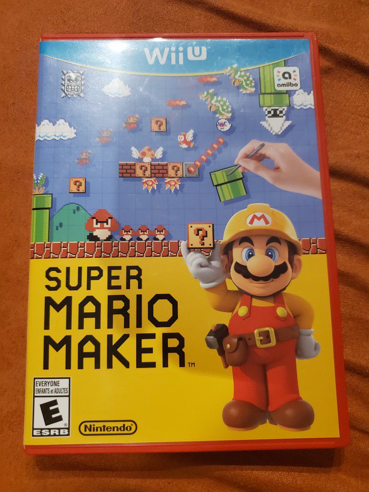 Super Mario Maker For Wii U 