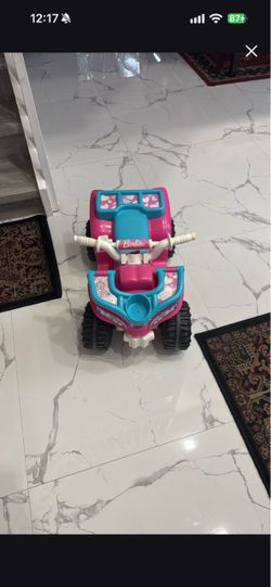 Barbie Scooter With Charged