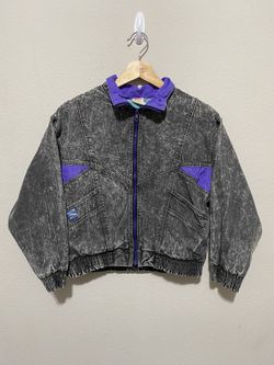 Vintage 90s Levi’s “Sport” Retro Acid Wash Denim Jacket Size M