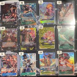 One Piece Card Lot