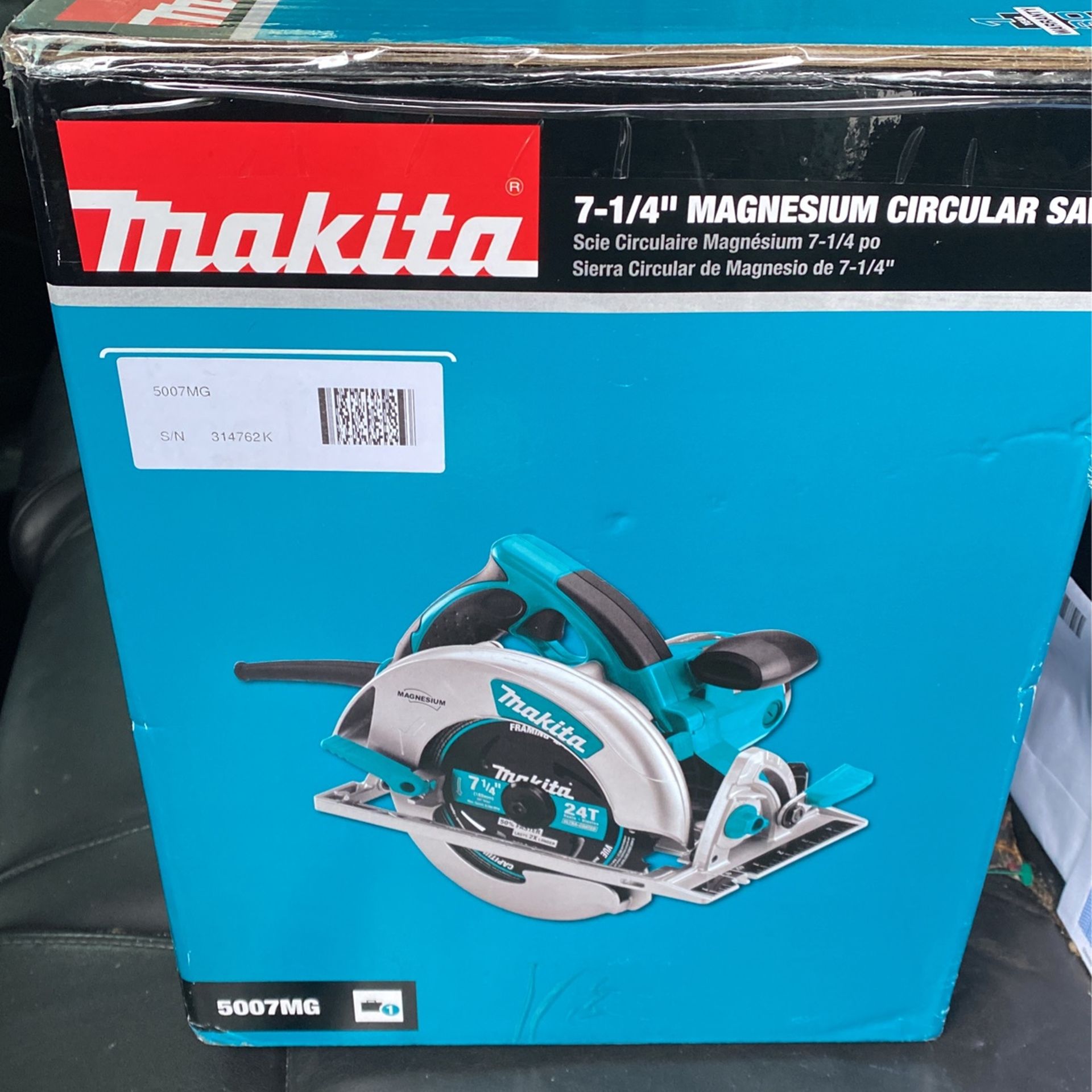 Makita 7 1/4 Magnesium Circular Saw
