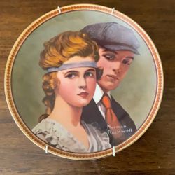 Norman Rockwell plate