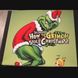 Christmas Grinch Canvas Picture/Artwork 