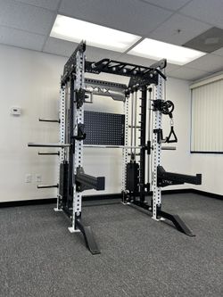 FULLY LOADED - FREE DELIVERY🟢All In One Home Gym🟢 Functional Trainer🟢Smith Machine🟢Squat Rack🟢Cable Machine 