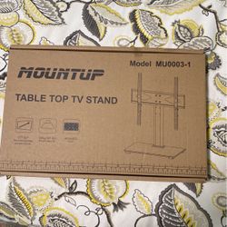 Mount up Table Top TV Stand