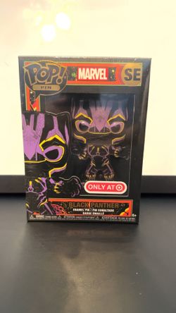 Black Panther Black Light Pin - Funko