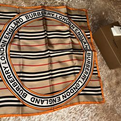 Burberry Scarf Or Bandanna Scarf 