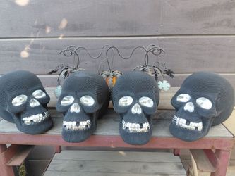 Halloween  skulls