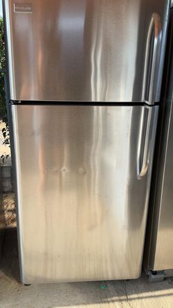 Frigidaire Top Mount Stainless Steel Refrigerator
