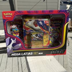 Pokemon Mega Latias EX Box