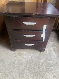 Three drawer  night Stand 