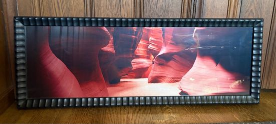 Antelope Canyon framed artwork