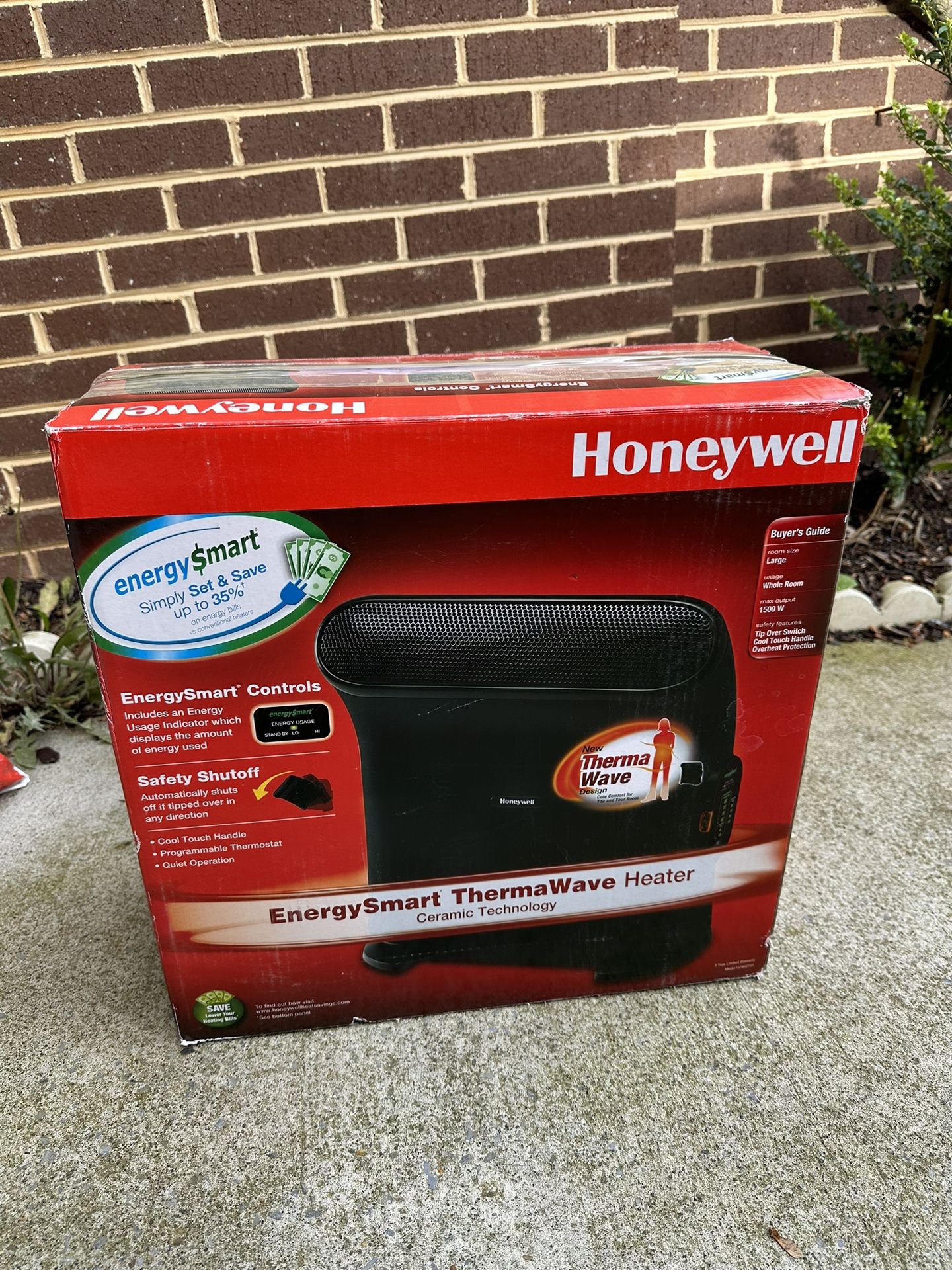 Honeywell EnergySmart ThermaWave Indoor Heater