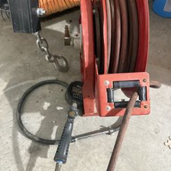 Reel Craft Reel 50ft 3/8 Hose With Tire Inflator Tool