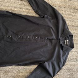 Unlisted Black Long sleeve Button Up 