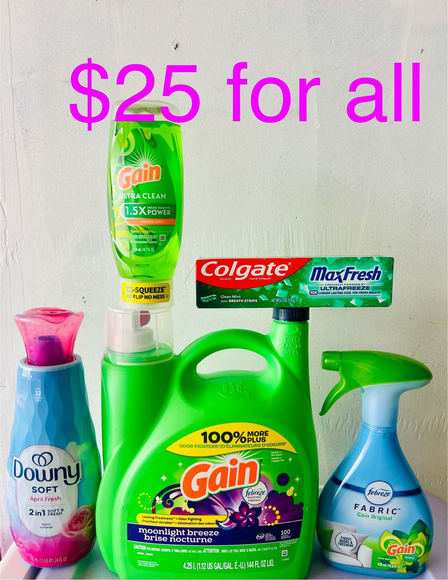 Gain Bundle $25 For All
