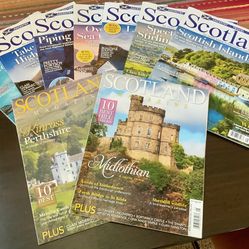 9 SCOTLAND, COLLECTIBLE INTEREST MAGAZINES, GREAT GIFT (SALE)