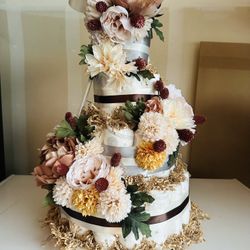 4 Tier Diaper Cake 