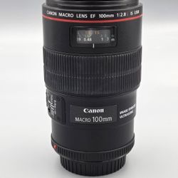 Canon EF 100mm f/2.8L Macro IS USM Lens