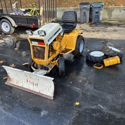 Cub Cadet 106 With Snow Plow