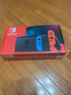 Nintendo Switch with 64 gb memory card