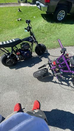 Mini bike  purple one only