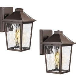 Outdoor Wall Lantern 2 Pack, HWH