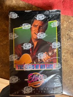 Vintage Elvis packs of cards (sealed)