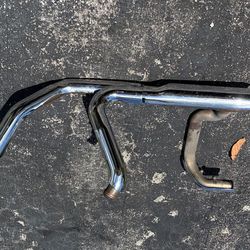 2020 USED HARLEY DAVIDSON ROAD GLIDE EXHAUST HEADER PIPE MANIFOLD