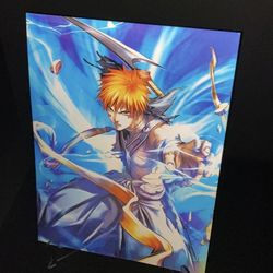 Bleach Ichigo Kurosaki 3D Lenticular Anime Poster
