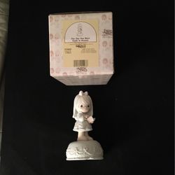 Precious Moments Porcelain Figurine “This Day Has Been Made in Heaven”