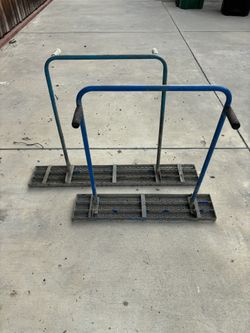 Concrete Mud Skis / Finishing Skates – Heavy Duty Pair