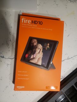 Fire HD 10 charging dock and stand.