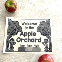 Apple Orchard pretend play – kids and classrooms