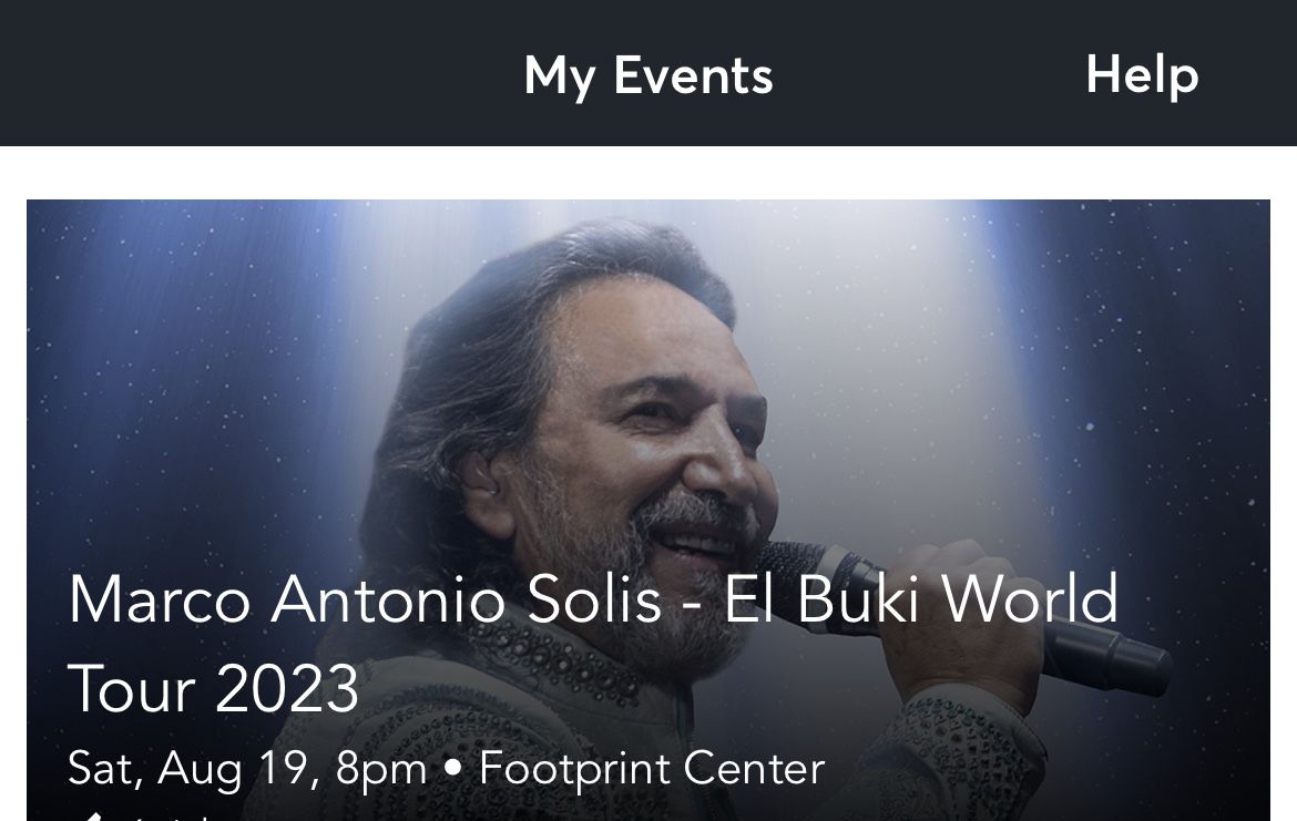 Marco Antonio Solis El Buki Tickets