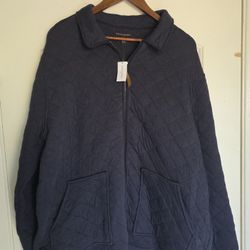 Men's Banana Republic Jacket XL Quilted New