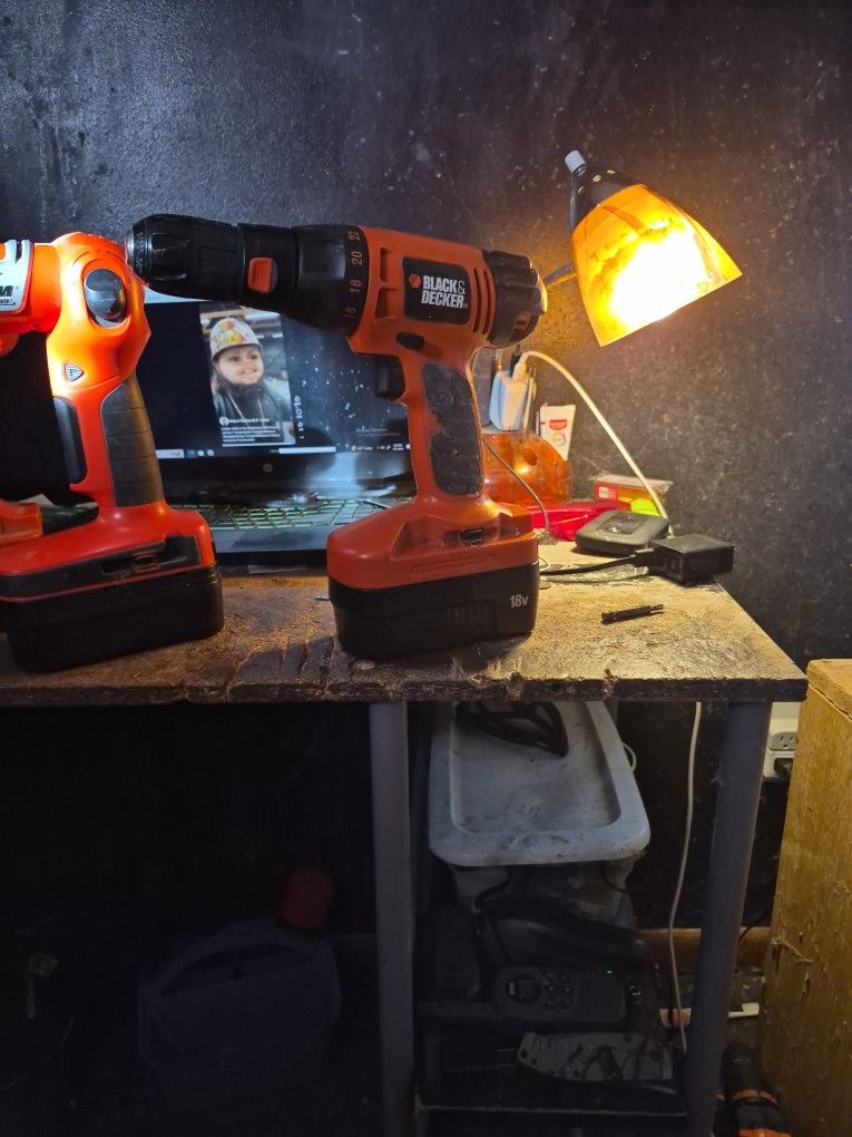 3 18 Volt Drills