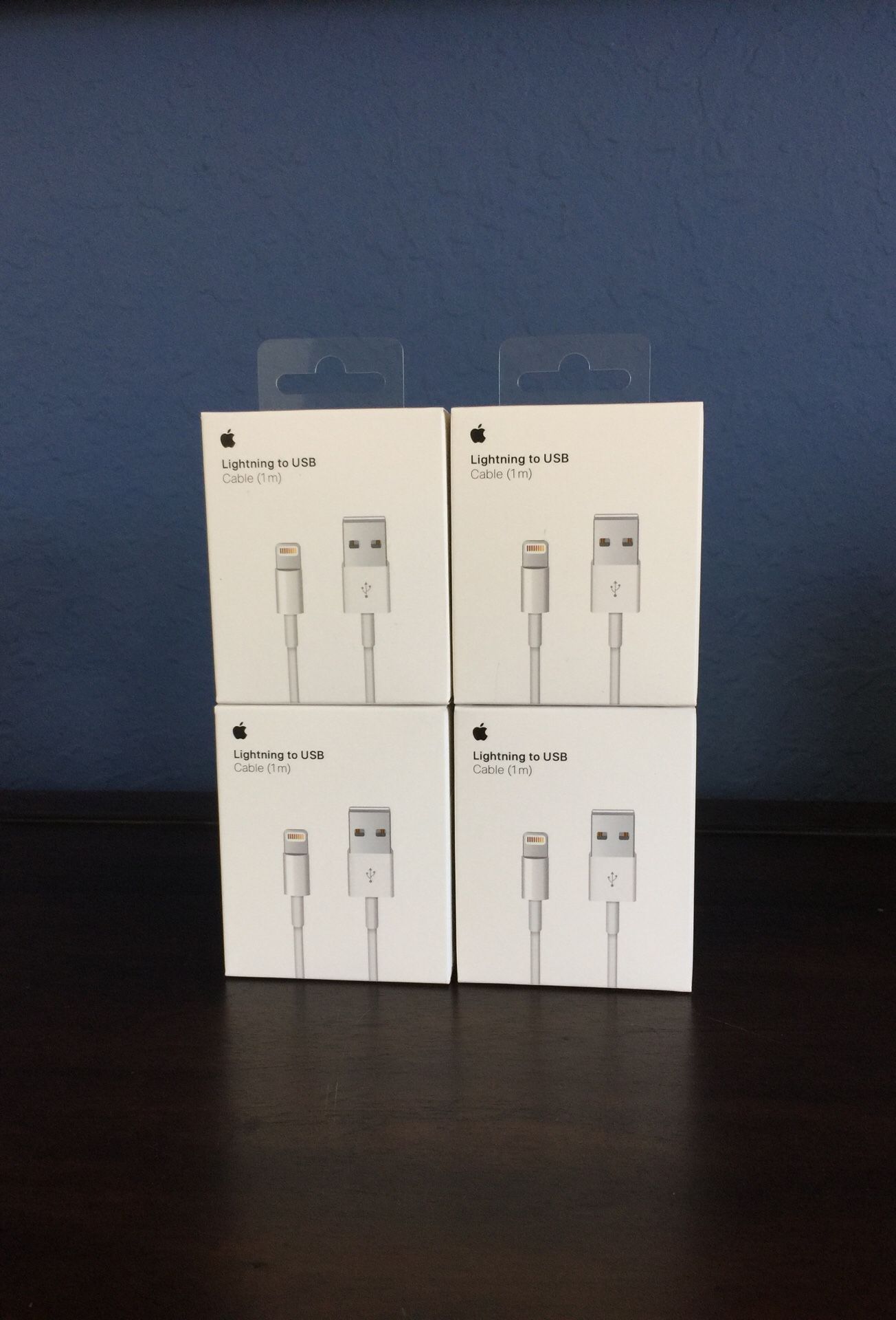 4X Original OEM Cable Charger for Apple iPhone 42” Inches