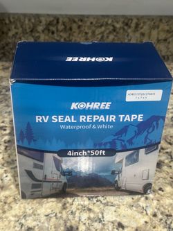 RV Roof Sealant Tape – 4” × 50 ft | Brand New