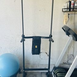 Pull And Tricep Equipment-holds Up To 300 Pounds.