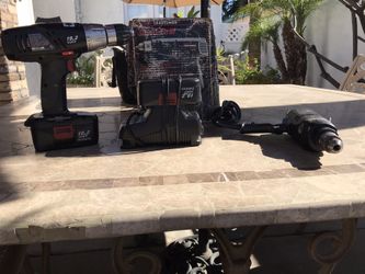Craftsman 19.2 cordless volt Diehard 1/2 inch 13mm Drill & Driver 2Batteries and 1charger 30.00 also have 3/8 inch Drill 20.00
