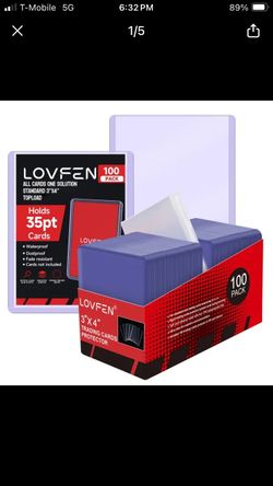 TCG top loaders 100 & 100 sleeves