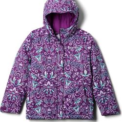 Columbia Girls' Big Horizon Winter Waterproof Jacket Size L 14/16