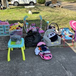 Everything 50 cents to 2 dollars