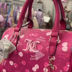 Juicy Couture Cherry Purse Pink 