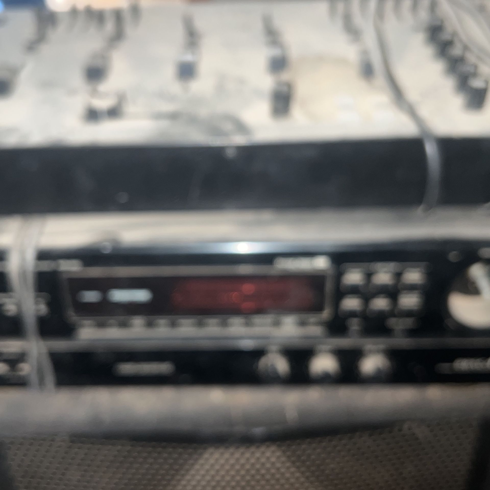 Denon Amp With Mixter