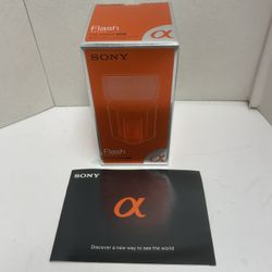 Sony Alpha HVL-F36AM Shoe Mount Digital SLR Camera Flash High Power GN36 - New