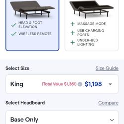 king size base