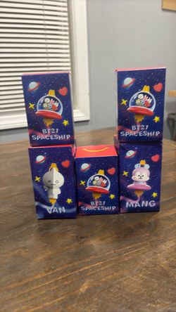 McDonald’s happy meal BT21 toys